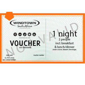Voucher 1 night with dinner